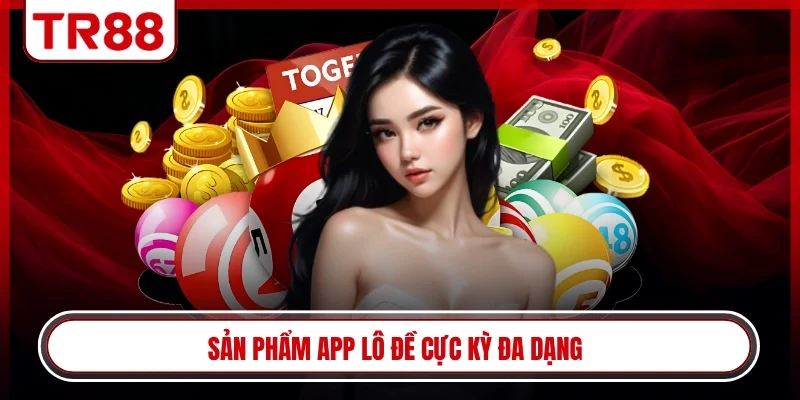 Sản phẩm app lô đề cực kỳ đa dạng