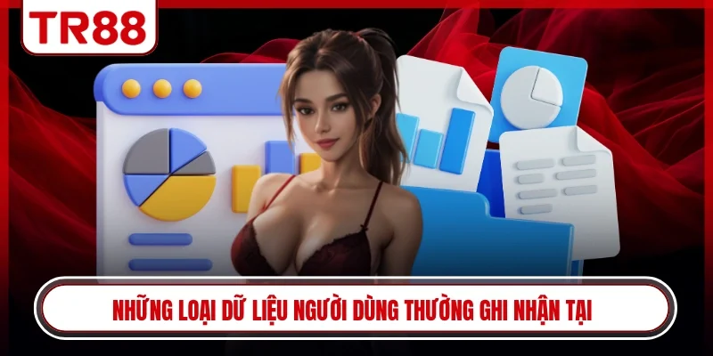 Những loại dữ liệu người dùng thường ghi nhận tại