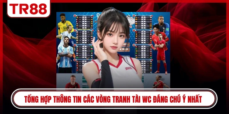 Tổng hợp thông tin các vòng tranh tài WC đáng chú ý nhất