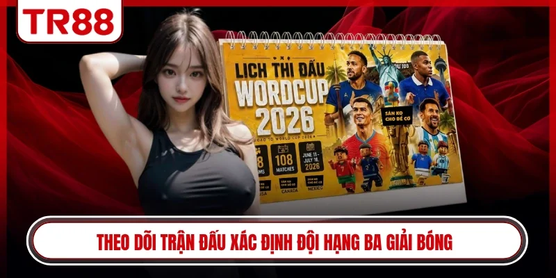 Theo dõi trận đấu xác định đội hạng ba giải bóng