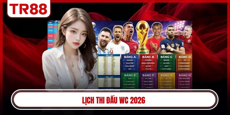 Lịch thi đấu WC 2026